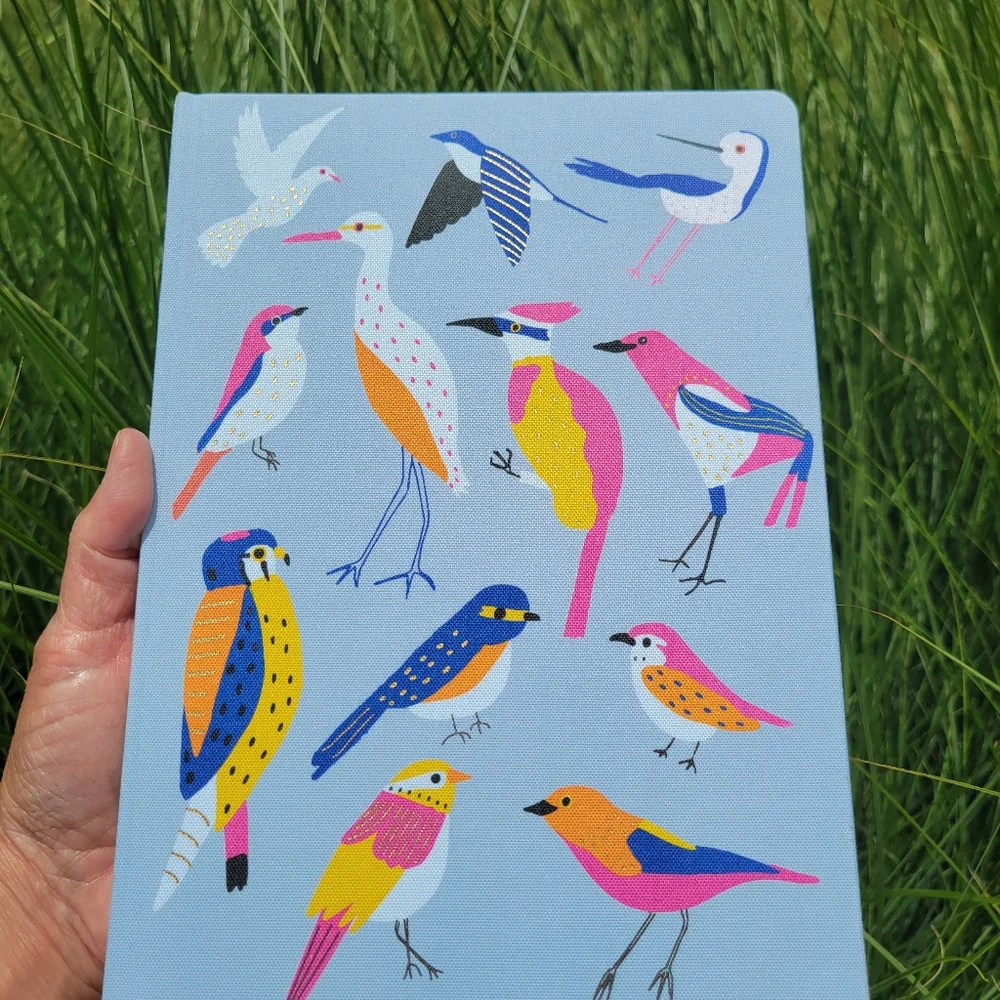 Threshold Journal with Colorful Bird Cover ~ GUC ~ Junk Journal ~  Planner
